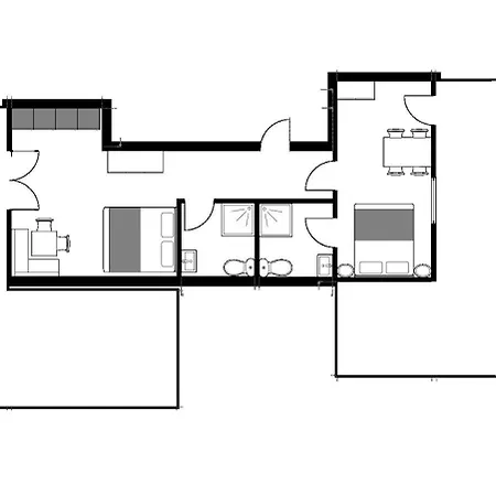 Waldvilla Appartement *